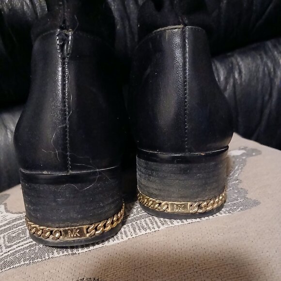 Michael Kors Tall Leather Riding Boots - Picture 7 of 11